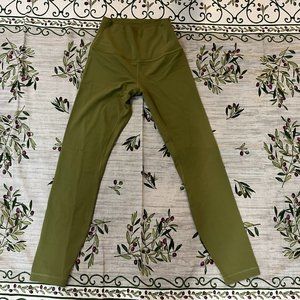 lululemon Align High-Rise Pant Size 4 Olive